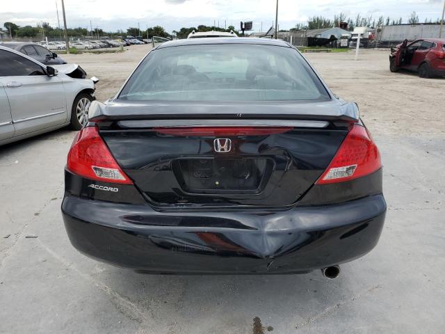 1HGCM72747A008399 - 2007 HONDA ACCORD EX BLACK photo 6