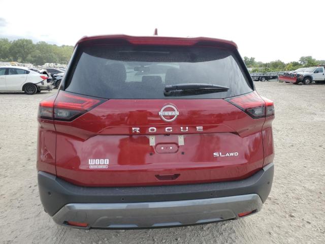 5N1BT3CBXPC926943 - 2023 NISSAN ROGUE SL RED photo 6