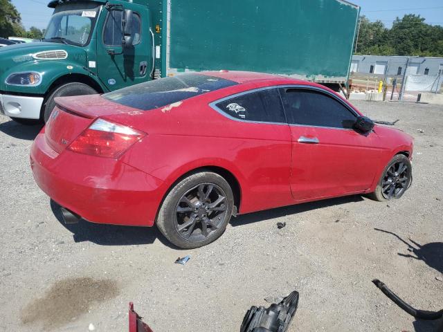 1HGCS22838A014228 - 2008 HONDA ACCORD EXL RED photo 3