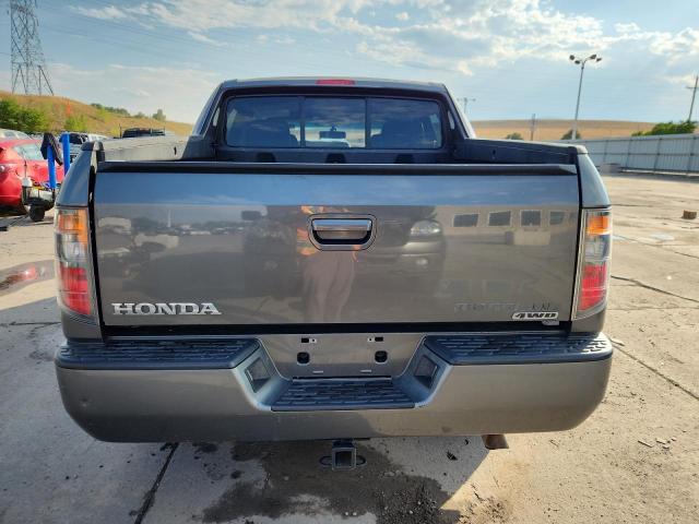 2HJYK16528H533380 - 2008 HONDA RIDGELINE RTL GRAY photo 6