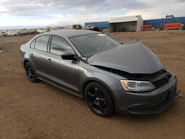 3VW1K7AJ7BM050728 - 2011 VOLKSWAGEN JETTA BASE 灰色 照片 4