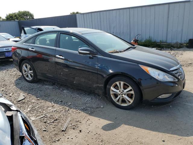 5NPEC4AC6DH618767 - 2013 HYUNDAI SONATA SE BLACK photo 4