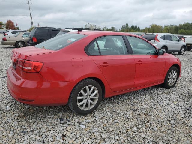 3VWD17AJ0FM212642 - 2015 VOLKSWAGEN JETTA SE RED photo 3