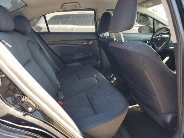 19XFB2E56EE071061 - 2014 HONDA CIVIC LX GRAY photo 10