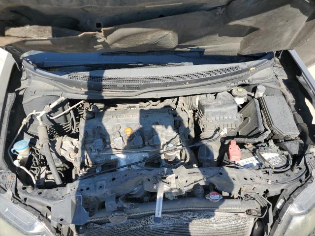 19XFB2E56EE071061 - 2014 HONDA CIVIC LX GRAY photo 11