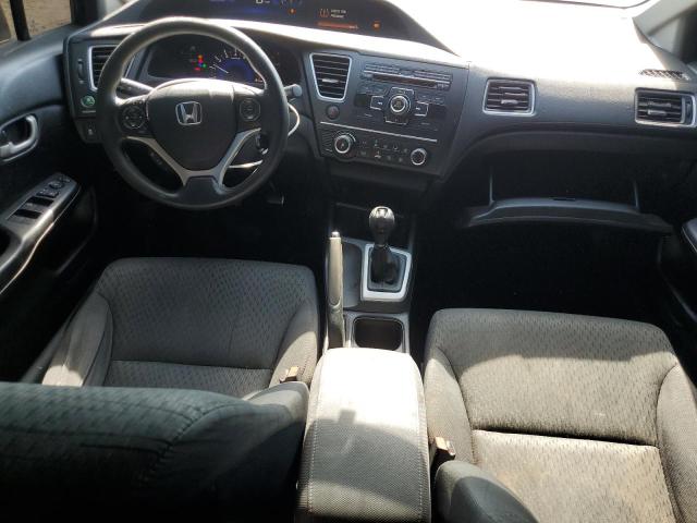 19XFB2E56EE071061 - 2014 HONDA CIVIC LX GRAY photo 8