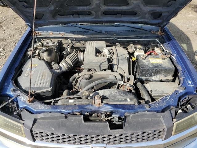 1GCDT196658150600 - 2005 CHEVROLET COLORADO BLUE photo 11