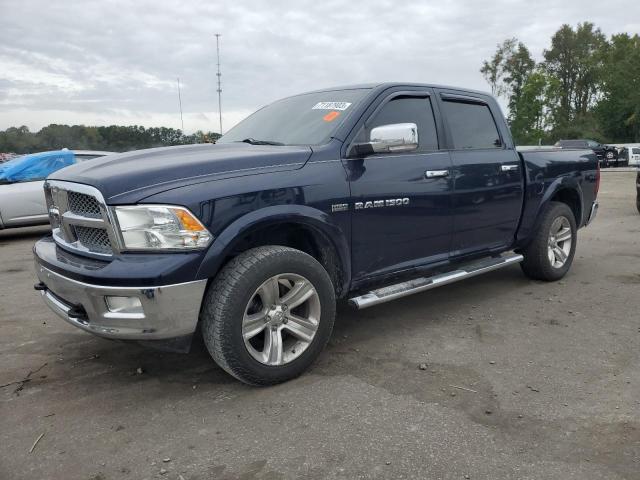 1C6RD7NT1CS184615 - 2012 DODGE RAM 1500 LARAMIE BLUE photo 1