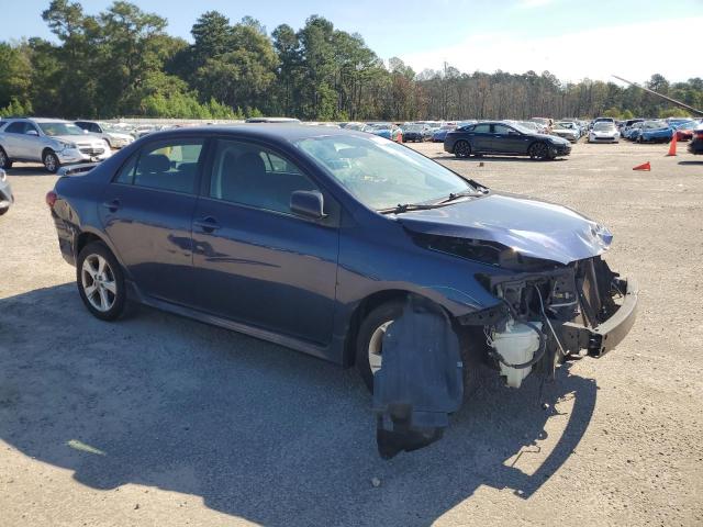 5YFBU4EE3DP158840 - 2013 TOYOTA COROLLA BASE BLUE photo 4