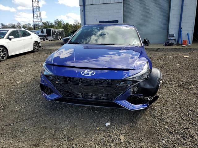 KMHLR4AF4PU507544 - 2023 HYUNDAI ELANTRA N LINE BLUE photo 5