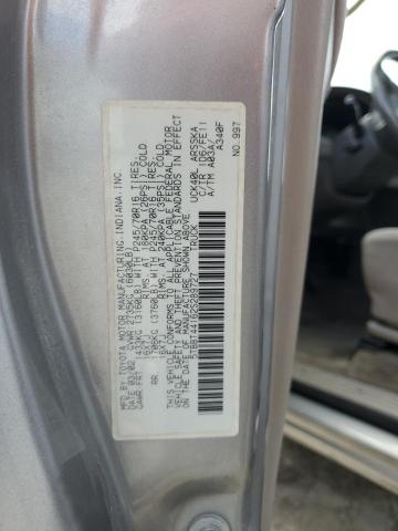 5TBBT44162S289727 - 2002 TOYOTA TUNDRA ACCESS CAB ვერცხლისფერი ფოტო 12