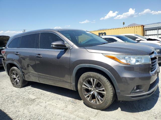 5TDKKRFHXGS154551 - 2016 TOYOTA HIGHLANDER XLE გრაფიტი ფოტო 4