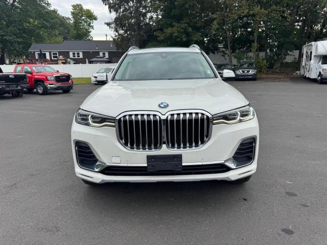 5UXCW2C5XKLB43880 - 2019 BMW X7 XDRIVE40I WHITE photo 5