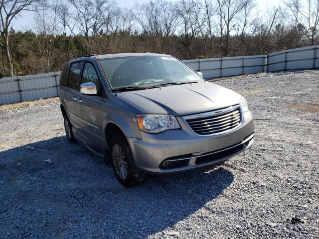 2C4RC1CG6ER409274 - 2014 CHRYSLER TOWN & COU TOURING L GRAY photo 1