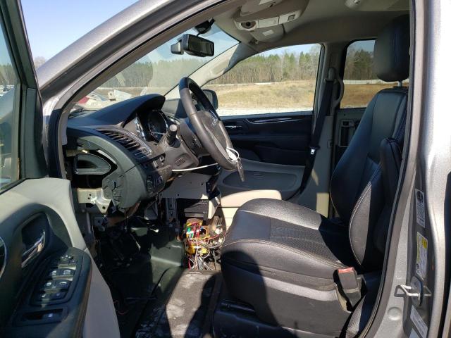 2C4RC1CG6ER409274 - 2014 CHRYSLER TOWN & COU TOURING L GRAY photo 5