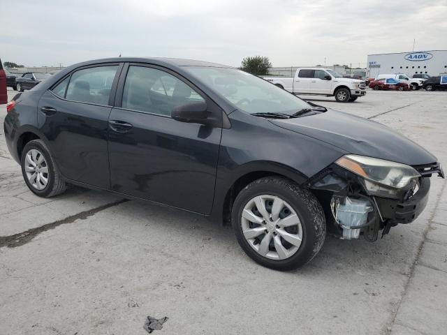 5YFBURHE4GP529288 - 2016 TOYOTA COROLLA L BLACK photo 4