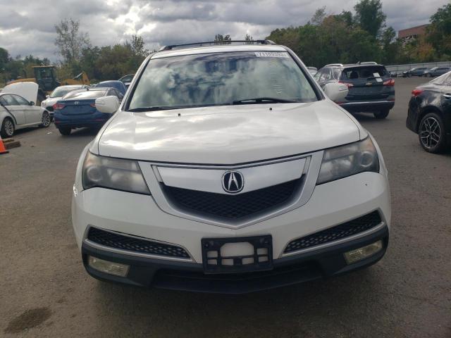 2HNYD2H35CH507827 - 2012 ACURA MDX TECHNOLOGY WHITE photo 5