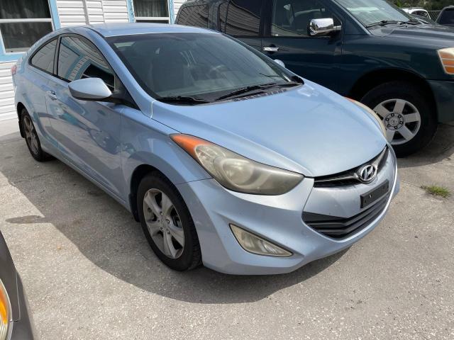 KMHDH6AE1DU000526 - 2013 HYUNDAI ELANTRA CO GS BLUE photo 1