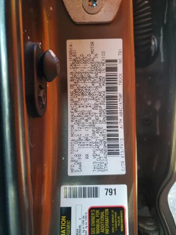 3TMLU42N69M035573 - 2009 TOYOTA TACOMA DOUBLE CAB 灰色 照片 12