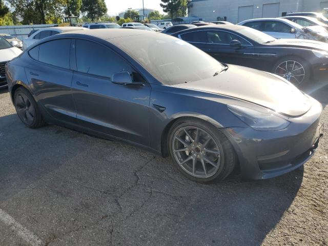 5YJ3E1EB1NF192200 - 2022 TESLA MODEL 3 გრაფიტი ფოტო 4
