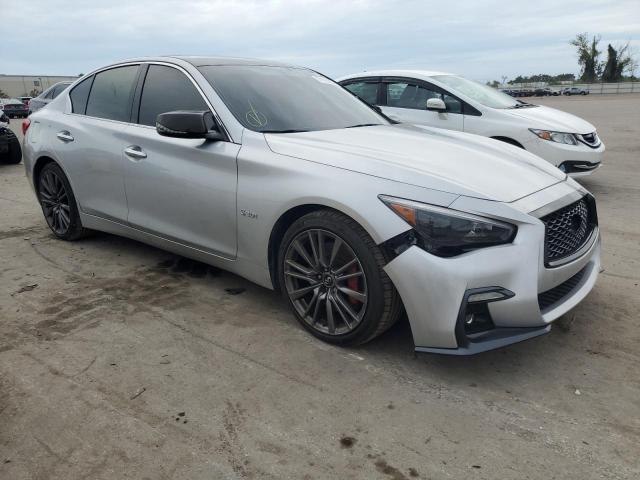 JN1FV7AP1GM420680 - 2016 INFINITI Q50 RED SPORT 400 SILVER photo 4