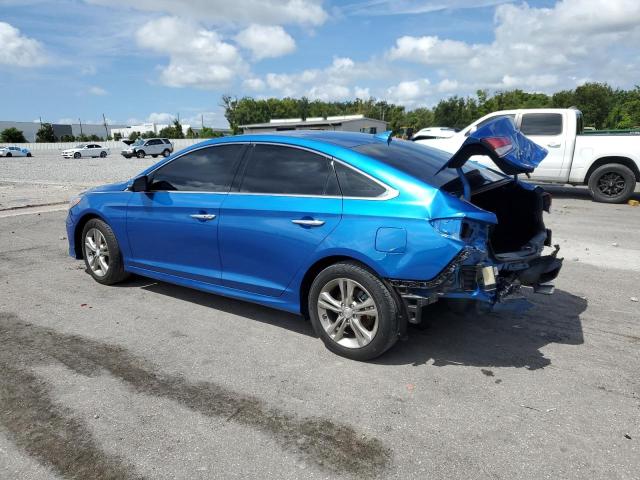 5NPE34AF8JH619229 - 2018 HYUNDAI SONATA SPORT Blau Foto 2