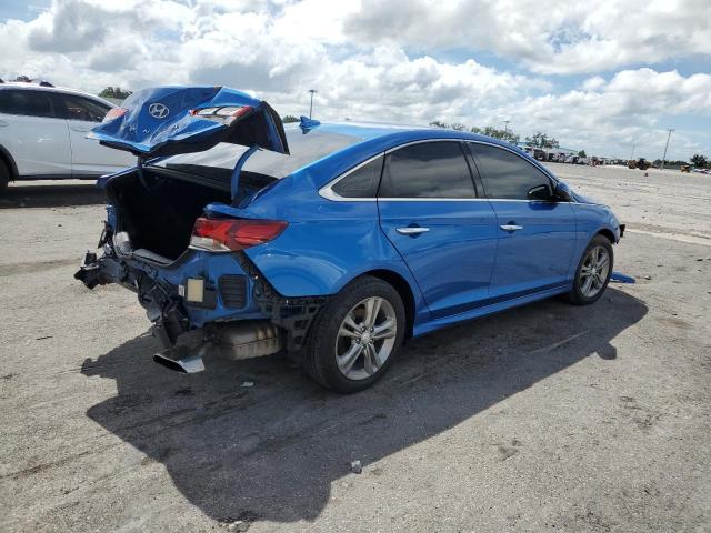 5NPE34AF8JH619229 - 2018 HYUNDAI SONATA SPORT Blau Foto 3