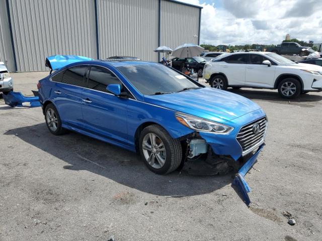 5NPE34AF8JH619229 - 2018 HYUNDAI SONATA SPORT Blau Foto 4