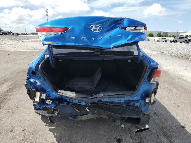 5NPE34AF8JH619229 - 2018 HYUNDAI SONATA SPORT Blau Foto 6