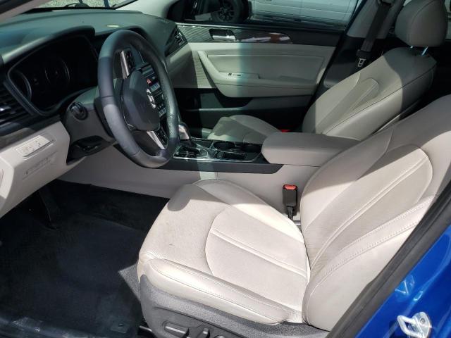 5NPE34AF8JH619229 - 2018 HYUNDAI SONATA SPORT Blau Foto 7