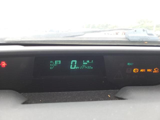 JTDKB20U083389007 - 2008 TOYOTA PRIUS Сріблястий фото 9