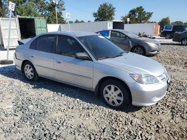 1HGES16565L027610 - 2005 HONDA CIVIC LX Күміс фото 4