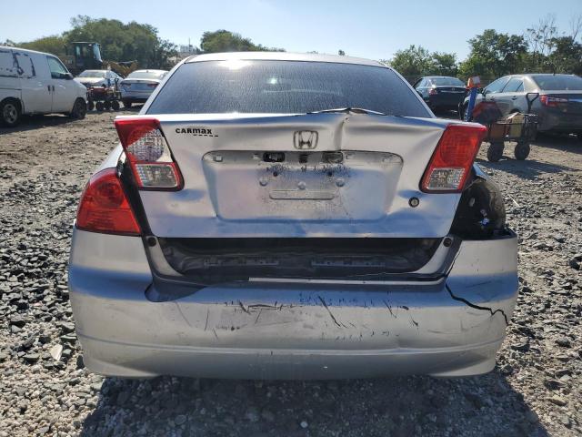 1HGES16565L027610 - 2005 HONDA CIVIC LX Күміс фото 6