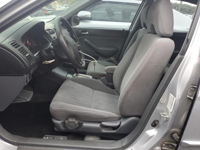 1HGES16565L027610 - 2005 HONDA CIVIC LX Күміс фото 7