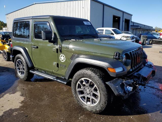 1C4GJXAN0PW541345 - 2023 JEEP WRANGLER SPORT GREEN photo 4