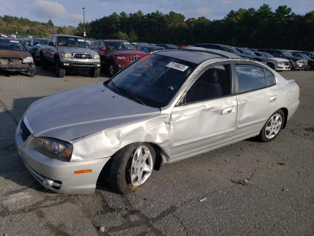 KMHDN46D36U278909 - 2006 HYUNDAI ELANTRA GLS SILVER photo 1