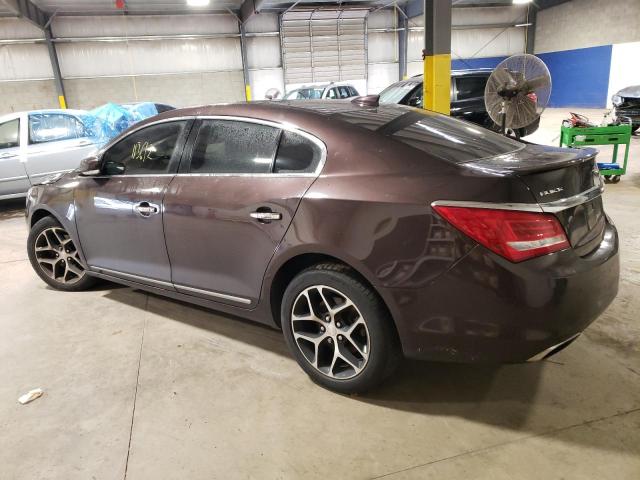 1G4G45G35GF175234 - 2016 BUICK LACROSSE SPORT TOURING BROWN photo 2