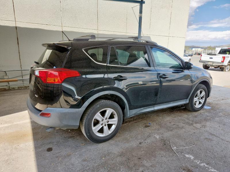 2T3WFREV0DW021983 - 2013 TOYOTA RAV4 XLE BLACK photo 3