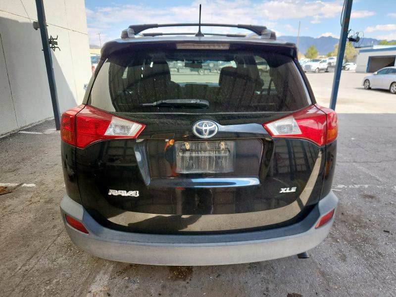 2T3WFREV0DW021983 - 2013 TOYOTA RAV4 XLE BLACK photo 6
