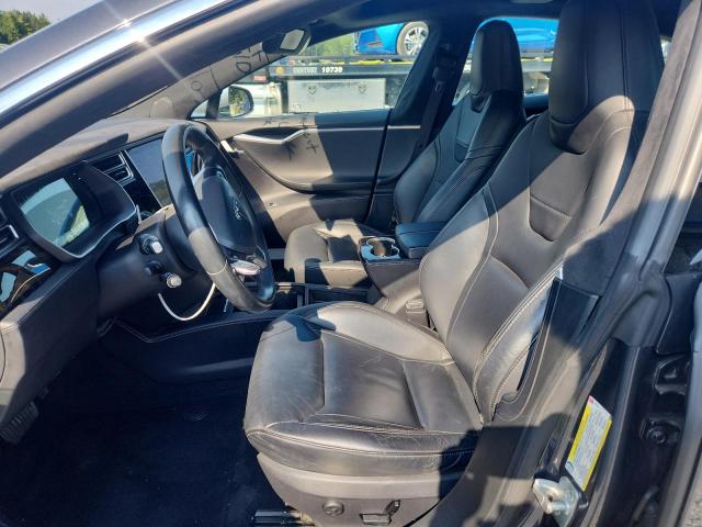 5YJSA1E25GF156861 - 2016 TESLA MODEL S Темно-сірий фото 7