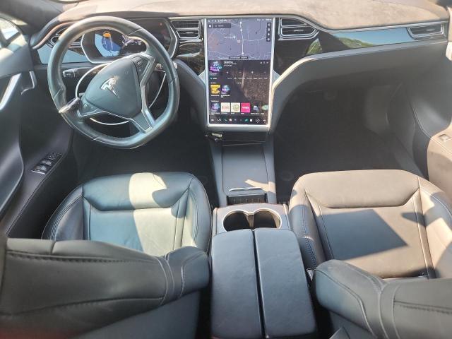 5YJSA1E25GF156861 - 2016 TESLA MODEL S Темно-сірий фото 8