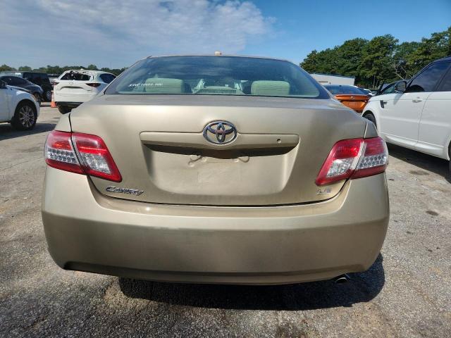 4T4BF3EK3BR146702 - 2011 TOYOTA CAMRY BASE GOLD photo 6
