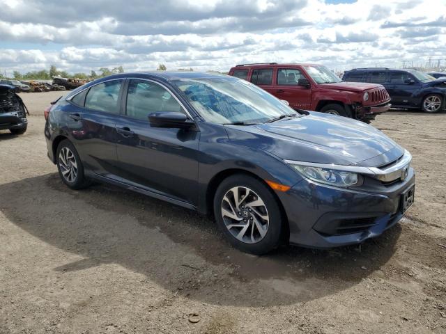 19XFC2F73HE027147 - 2017 HONDA CIVIC EX BLUE photo 4
