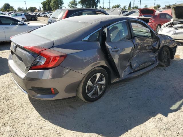 2HGFC2F61LH594012 - 2020 HONDA CIVIC LX ნაცრისფერი ფოტო 3