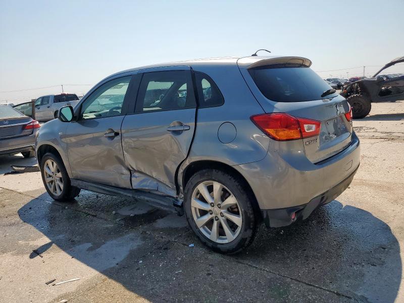 4A4AR3AU7DE002388 - 2013 MITSUBISHI OUTLANDER ES GRAY photo 2