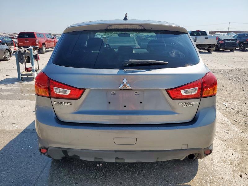 4A4AR3AU7DE002388 - 2013 MITSUBISHI OUTLANDER ES GRAY photo 6