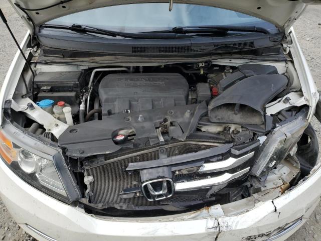 5FNRL5H69HB021799 - 2017 HONDA ODYSSEY EXL WHITE photo 12