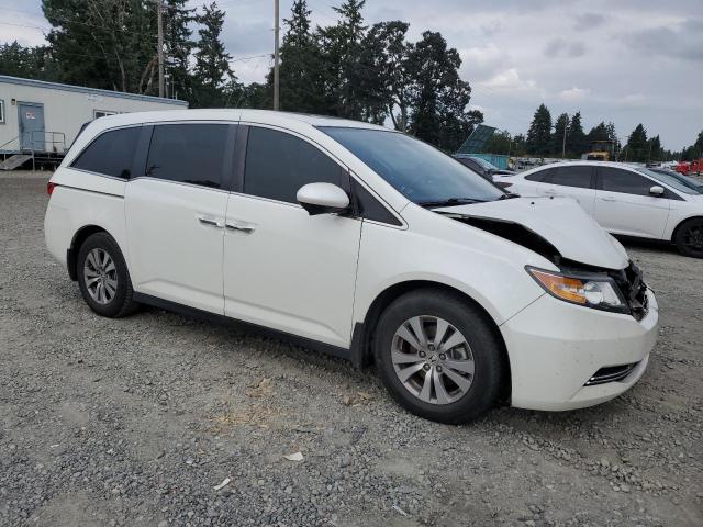 5FNRL5H69HB021799 - 2017 HONDA ODYSSEY EXL WHITE photo 4