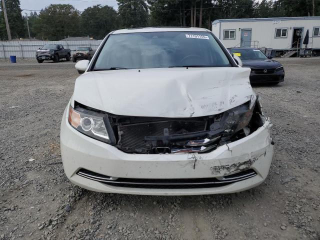 5FNRL5H69HB021799 - 2017 HONDA ODYSSEY EXL WHITE photo 5
