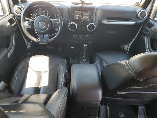 1C4HJWEG3EL123399 - 2014 JEEP WRANGLER U SAHARA WHITE photo 8